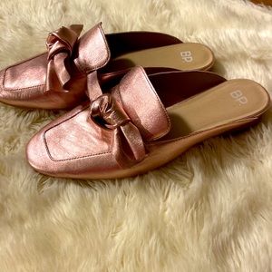 BP slides, size 8.5, excellent condition, worn once